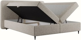 Επενδυμένο κρεβάτι Boho II-140 x 200-Γκρι