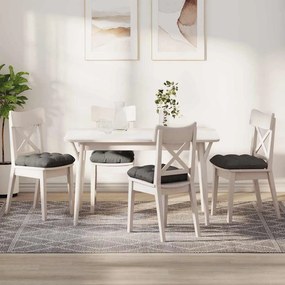 vidaXL Μαξιλάρια καθισμάτων 4 pcs Ανοιχτό γκρι 45 x 45 cm