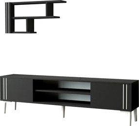 TV Unit Snow Set - Anthracite Anthracite