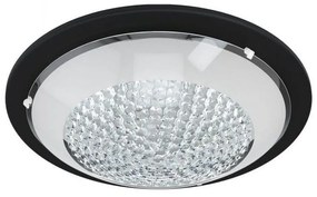 Φωτιστικό Οροφής-Πλαφονιέρα Led Acolla 1 99357 Ø370 3000K Black-White Eglo Crystal, Metal