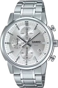 Ανδρικά Ρολόγια Casio MTP-E510D-7AVDF Ασημί (Ø 42 mm)