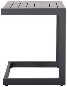 Τραπεζάκι Ξαπλώστρας BELLING C6274.03 Αλουμίνιο Σκούρο Γκρί 42x43x53Υεκ. 42x43x53 εκ.