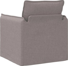 vidaXL Καναπές 60cm Taupe Μέταλλο