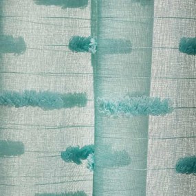 Κουρτίνα (270x280) Με Τρουκς Whitegg K0166 Πετρόλ