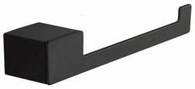 Χαρτοθήκη Ανοιχτή Neo 8401R55 Δεξιά Black Mat Karag Ανοξείδωτο Ατσάλι