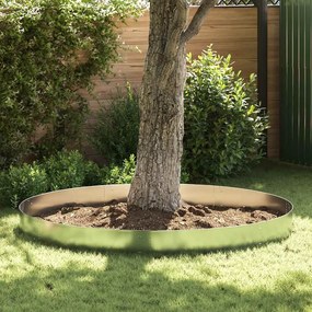 vidaXL Περιθώρια κήπου 15 τμχ. 100 x 20 cm Γαλβανισμένος Χάλυβας Ασημί