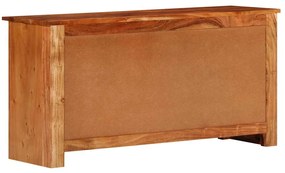 vidaXL Πλαϊνό γραφείο Καφέ 100 x 30 x 50 cm Μασίφ ξύλο ακακίας