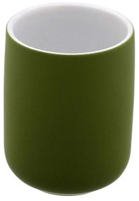 Ποτήρι Οδοντόβουρτσας (Φ7x10) Estia Bamboo Essentials Olive 02-14841