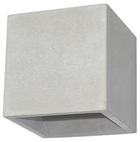 Απλίκα Φωτιστικό Τοίχου BLOCK Γκρι GC85141W Aca-GC85141W-Γκρι GC85141W