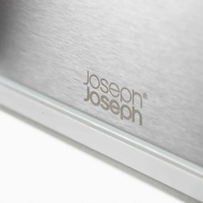 Σκεύος με αποστράγγιση Joseph Joseph 851694, 3 θήκες, Αντιολισθητική βάση, Αποσπώμενο, Inox/λευκό