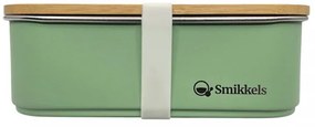 Φαγητοδοχείο 900ml (18.5x12.5x6.5) Smikkels Πράσινο 63-10013