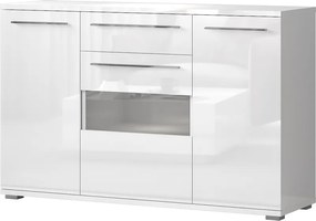 Μπουφές Realm 3D1S-Λευκό - 150.00Χ45.00Χ97.00cm