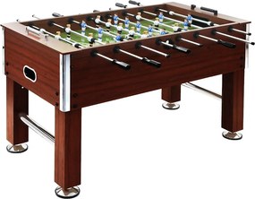 vidaXL Ποδοσφαιράκι Επιτραπέζιο Καφέ 140x74,5x87,5 εκ. 60 κ. Ατσάλι