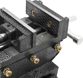 vidaXL Μέγγενη Πάγκου Χειροκίνητη Σταυρωτή 70 χιλ.