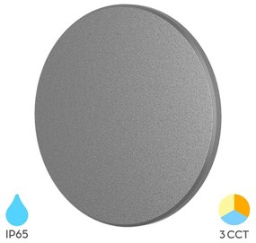Φωτιστικό Επίτοιχο Braytron BG37-00182 Γκρι (Grey) CCT3