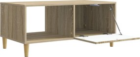 vidaXL Τραπεζάκι σαλονιού Sonoma Δρυς 90 x 50 x 40 cm