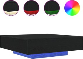 vidaXL Τραπεζάκι σαλονιού Μαύρη Οξυά 100 x 100 x 31 cm