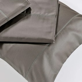 Σεντόνι King Size Με Λάστιχο (205x205+40) Down Town S250 Μπεζ