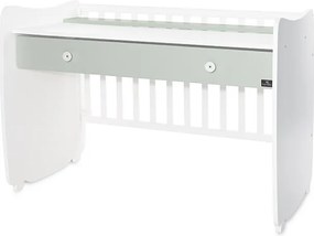 BED DREAM NEW 60/120 COLOUR WHITE/MILKY GREEN