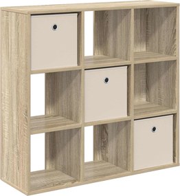 vidaXL Πλαϊνό γραφείο Δρύς Sonoma 88,5 x 29 x 84,5 εκ.