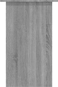 vidaXL Γραφείο Γκρι Sonoma 90x50x74 εκ. από Επεξεργασμένο Ξύλο