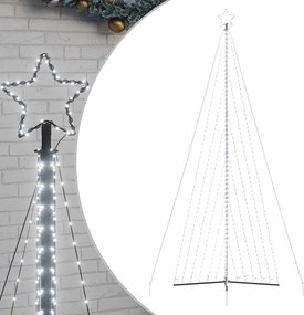 vidaXL Χριστουγεννιάτικο δέντρο LED 789 LED Ψυχρό Λευκό 476 εκ.