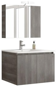 Bathroom Set VERONA 75 Γκρί Ανοιχτό