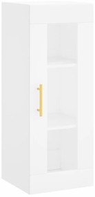 vidaXL Ντουλάπι Λευκό 34,5 x 34 x 180 εκ. από Επεξεργασμένο Ξύλο