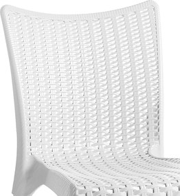 Καρέκλα Confident pakoworld PP λευκό