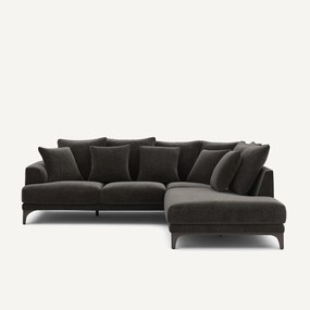 Γωνιακός καναπές από βελούδινο chenille, ARMENTO