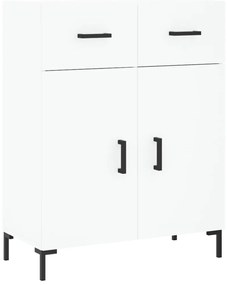 vidaXL Ντουλάπι Λευκό 69,5x34x180 εκ. από Επεξεργασμένο Ξύλο