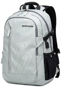 ARCTIC HUNTER τσάντα πλάτης B00387 με θήκη laptop 15.6", 26L, USB, γκρι