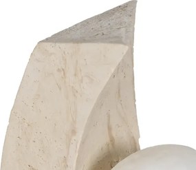 Επιτραπέζιο φωτιστικό μπεζ 16,50x11,50x30 εκ.