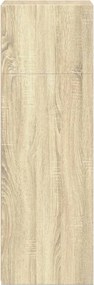 vidaXL Ντουλάπι Sonoma Δρυς 45x41x124 εκ. από Επεξεργασμένο Ξύλο
