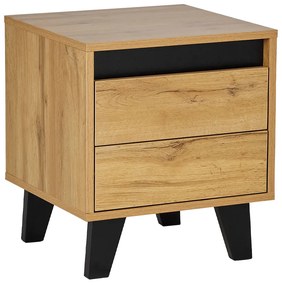 Liberta ARABICA ΚΟΜΟΔΙΝΟ 2ΣΥΡΤΑΡΙΑ SONOMA ΜΑΥΡΟ 40x38xH45cm 40x38xH45cm 09-1964