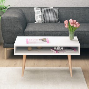 Coffee Table Via White
