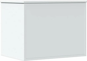 vidaXL Κουτί Αποθήκευσης Λευκό 60x42x46 εκ. Επεξεργασμένο Ξύλο