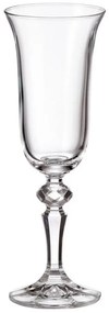Ποτήρι Κολωνάτο Σαμπάνιας 150ml Falco - Crystal Bohemia - 6 ΤΜΧ