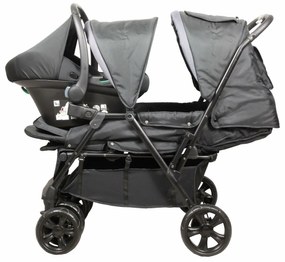 Καροτσάκι Mωρού Bambisol Μαύρο