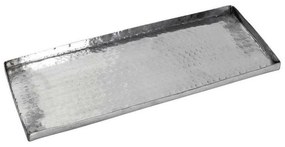 Δίσκος Σερβιρίσματος  Αλουμινίου Pandora Ορθογώνιος Step Σφυρήλατος LAK209K4 31x14cm Silver Espiel Αλουμίνιο