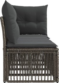 vidaXL Καναπές 4 θέσεων με αριστερό μπράτσο 4 pcs 4-Αριθμός καθισμάτων