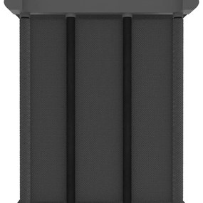 vidaXL Ραφιέρα με 9 Κύβους & Κουτιά Γκρι 103x30x107,5 εκ. Υφασμάτινη