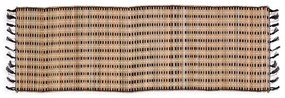 Τραβέρσα Straw 45X150 Natural-Black Nef-Nef 45X150 Άχυρο-Βαμβάκι