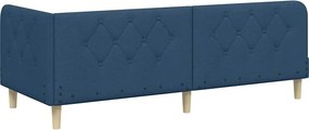 vidaXL Κρεβάτι Γωνίας Μπλε 80 x 200 cm ύφασμα