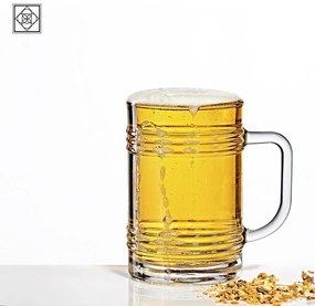 Ποτήρι Μπύρας Με Λαβή 400ml Pasabahce By Espiel Tincan SP55673K12