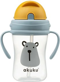 Παγούρι Με Καλαμάκι 300ml Akuku Bear