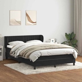 ΚΡΕΒΑΤΙ BOXSPRING ΜΕ ΣΤΡΩΜΑ ΜΑΥΡΟ 1140X210 ΕΚ. ΒΕΛΟΥΔΙΝΟ 3317693