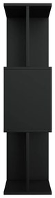 vidaXL Βιβλιοθήκη/Διαχωριστικό Χώρου Μαύρο 80x24x96 εκ. Επεξ. Ξύλο