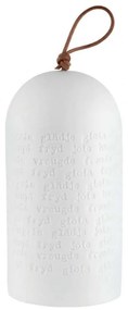 Διακοσμητικό Επιτραπέζιο Με Φως Led Joy RD0016960 Φ9,5x19,5cm White Raeder Πορσελάνη