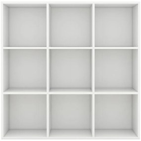 vidaXL Βιβλιοθήκη Λευκή 98 x 29 x 97,5 εκ. Επεξεργασμένο Ξύλο